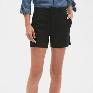 Banana Republic Flat Front Chino Shorts 5" Size 4 NWT‎